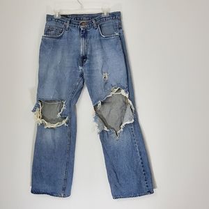 Arizona For Real Distressed Bootcut Jeans, 32x30